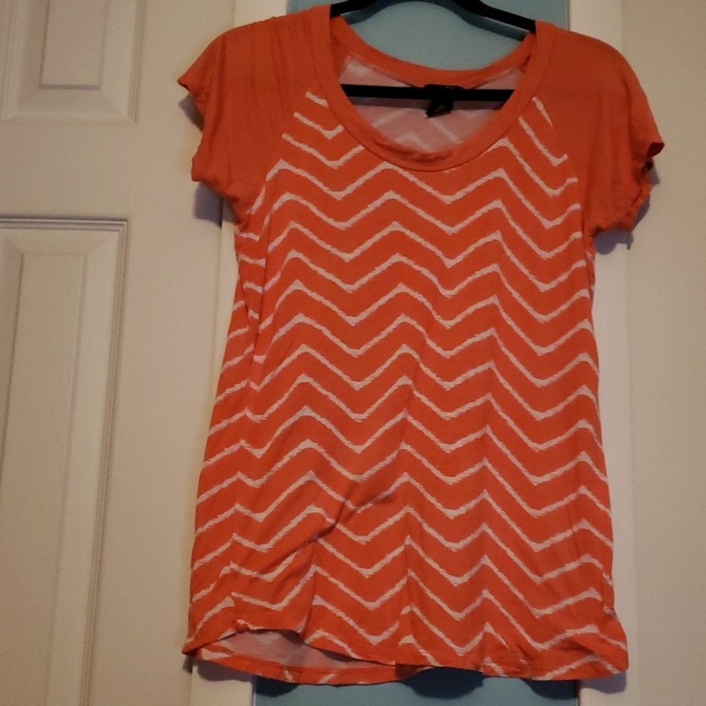 Rue 21.  Size large Short sleeve blouse.